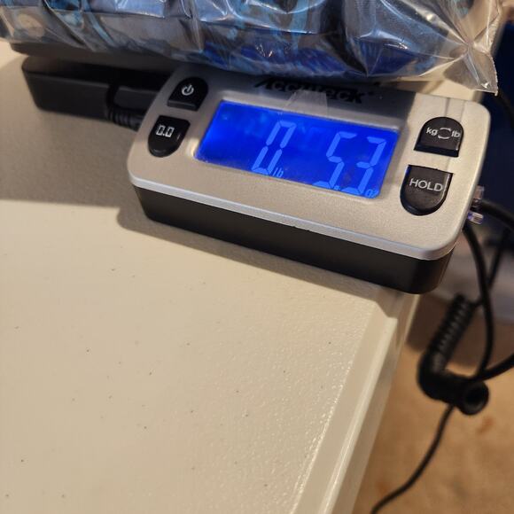 Jane And Delancey Blue Zabra Gingham Print Button Up Blouse Size Large Beach - Picture 9 of 10